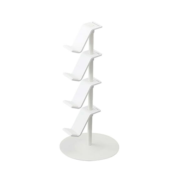 lanema Universal Headphone Stand Black White 3 Tier Universal Gaming PC Accessory Gamepad Display Holder Storage Rack 4-layer