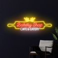 thumbnail image 3 of Handmadetneonsign Bakery Shop Cafe And Eatery Neon Sign, Open Bakery Led Light, Bakery Shop Light, 3 of 5