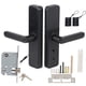 thumbnail image 1 of Cerradura de puerta electrónica inteligente con wifi, contraseña de huella dactilar, tarjeta IC, llaves mecánicas, desbloqueo para Tuya, 1 of 15
