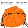 thumbnail image 4 of Uxcell Drawstring Bag Oxford Cloth Draw String Sack for Gym Outdoors, Orange 2 Pack, 4 of 5