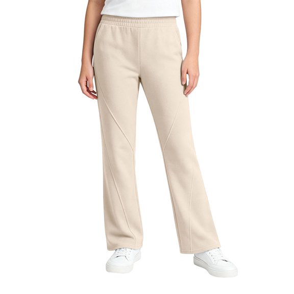 FAIWAD Girls Sweatpants Straight Leg Elastic Waist Comfy Pants Kids Workout Running Activewear