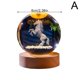 thumbnail image 2 of Crystal Ball Night Astronomy Lamp Creative 3D Glowing Planetary Galaxy, 2 of 3