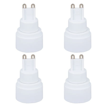 

Chidian 4pcs Lamp Bulb Adapter Lamp Socket Converters G9 to E14 Lamp Holder Converters
