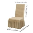 thumbnail image 2 of Jubipavy Bubble Group Chair Cover Four Season All Inclusive Elastic Fabric Dining Chair Cover Dining Room And Study Dirty Proof Chair Cover, 2 of 6