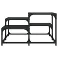 thumbnail image 2 of vidaXL Coffee Table Black 68x68x40 cm Engineered Wood, 2 of 5