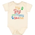 thumbnail image 3 of Inktastic My Gigi and Poppy Love Me Boys or Girls Baby Bodysuit, 3 of 5