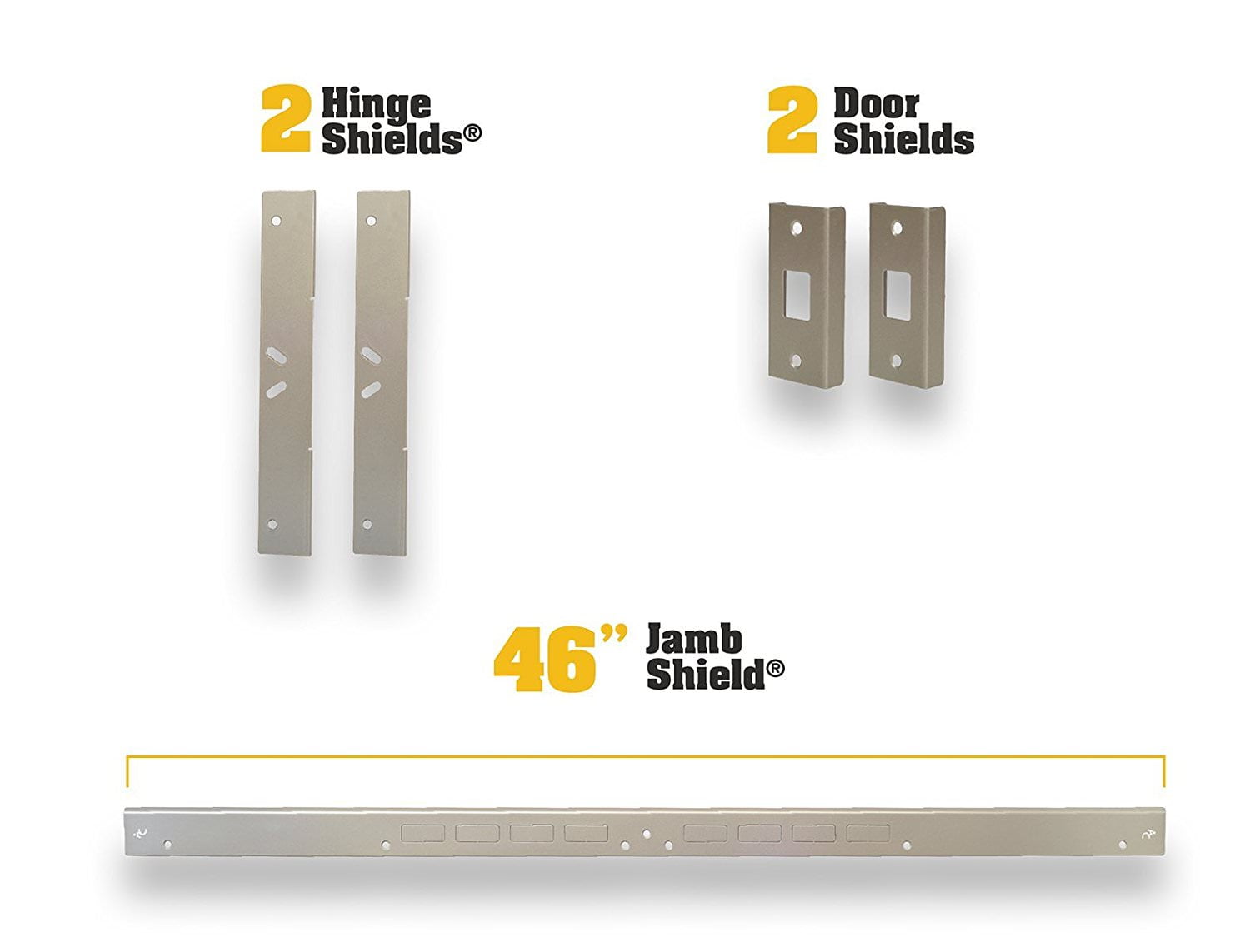 Armor Set Eza 23000 Door Jamb Kit 1 3 4 In Door Thickness 48 1 2