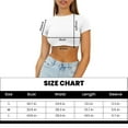 thumbnail image 5 of Vafful Womens Crop Tops Crewneck Y2K Summer T-Shirt Basic Short Sleeve Fitted Knit Ribbed Casual Blouse Cute Tee Shirt S-L, 5 of 7