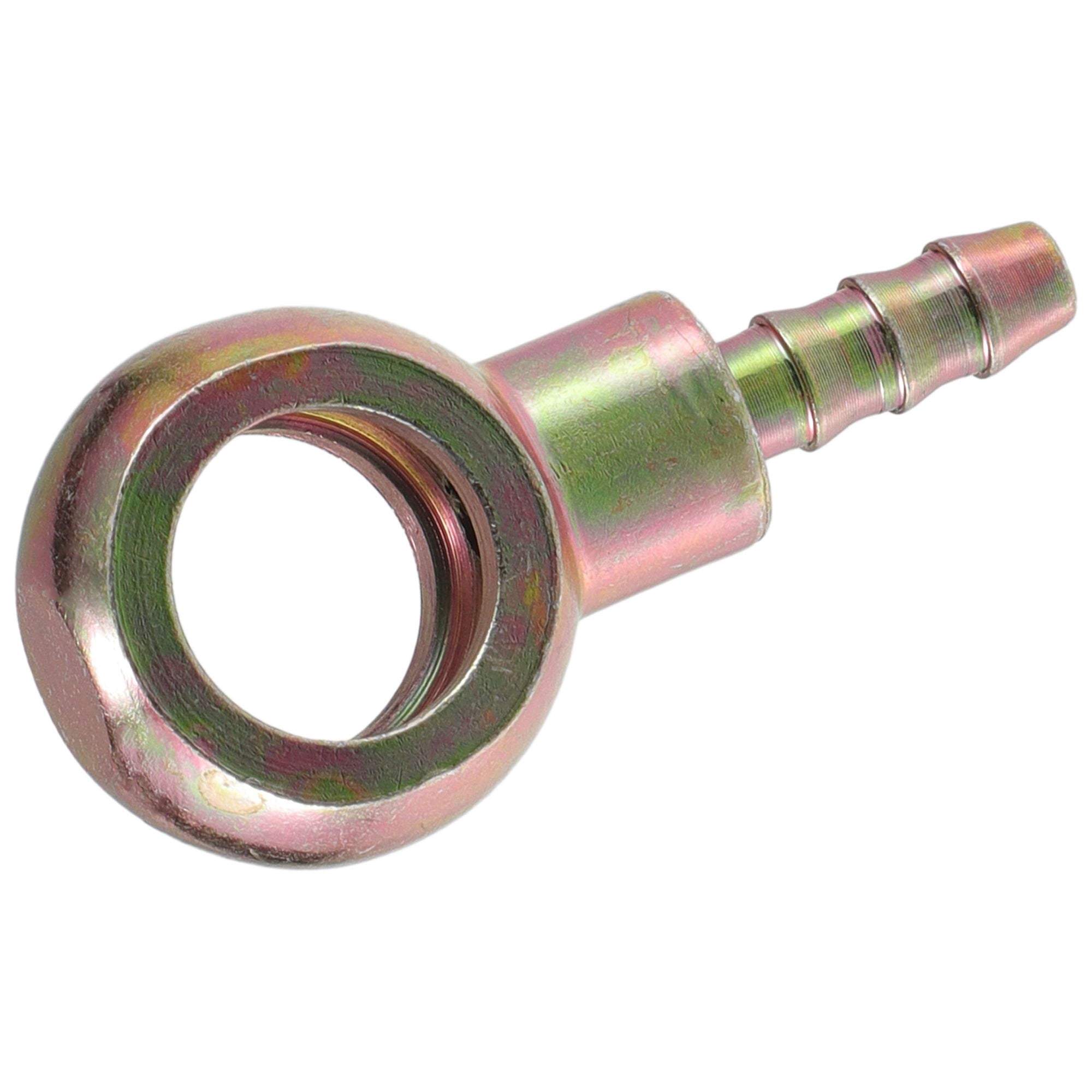 Boulon De Banjo Universel 12mm - Raccord Métallique Couleur Bronze Pour Système De Freinage Moto Ou Voiture, Remplacement Facile