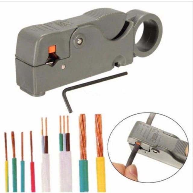 Hot6sl Ofertas Del Día Alicates Pelacables Automáticos de Doble Hoja, Prácticos, Cortadores de Cables.