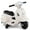 White, variant on Costway Kids Ride on Motorcycle with Training Wheels Headlight Horn 6V Battery Pink