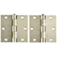 thumbnail image 3 of Deltana S35U15-R Charnière Carrée 3,5 x 3,5 Po - Nickel Satiné - Acier - Pack de 2, 3 of 3