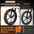 thumbnail image 6 of East doll 36V Electric Dirt Bike for Kids, 16 mph High-Speed Electric Bicycle Ride on Dirt Bike for Kids Aged 5+, 700W Peak Brushless Motor, 16" Pneumatic Tire, Max Load 154 lbs, Red, 6 of 8