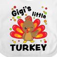 thumbnail image 4 of Inktastic Gigi's Little Turkey Boys or Girls Baby Bib, 4 of 4