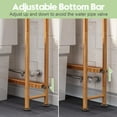 thumbnail image 4 of AmazerBath Over The Toilet Storage Shelf Bamboo, 3-Tier Over Toilet Organizer Rack, Freestanding Above Toilet Shelf for Bathroom, Laundry, Space Saver, Natural Color, 4 of 7