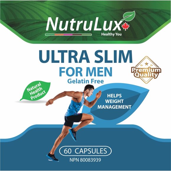 Ultra Slim For Men ( 120 mg Camellia Sinensis ) Halal Gelatin Free Capsules