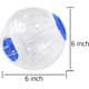 thumbnail image 3 of Pelota de ejercicio para hámster, juguete para hámster de animales pequeños, rueda para correr deportiva de 6 ', bola transparente para actividad de hámster para ratones y ratas, 3 of 5