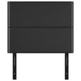 thumbnail image 5 of vidaXL Headboards 2 pcs Black 39.4"x2"x30.7"/34.6" Faux Leather, 5 of 78
