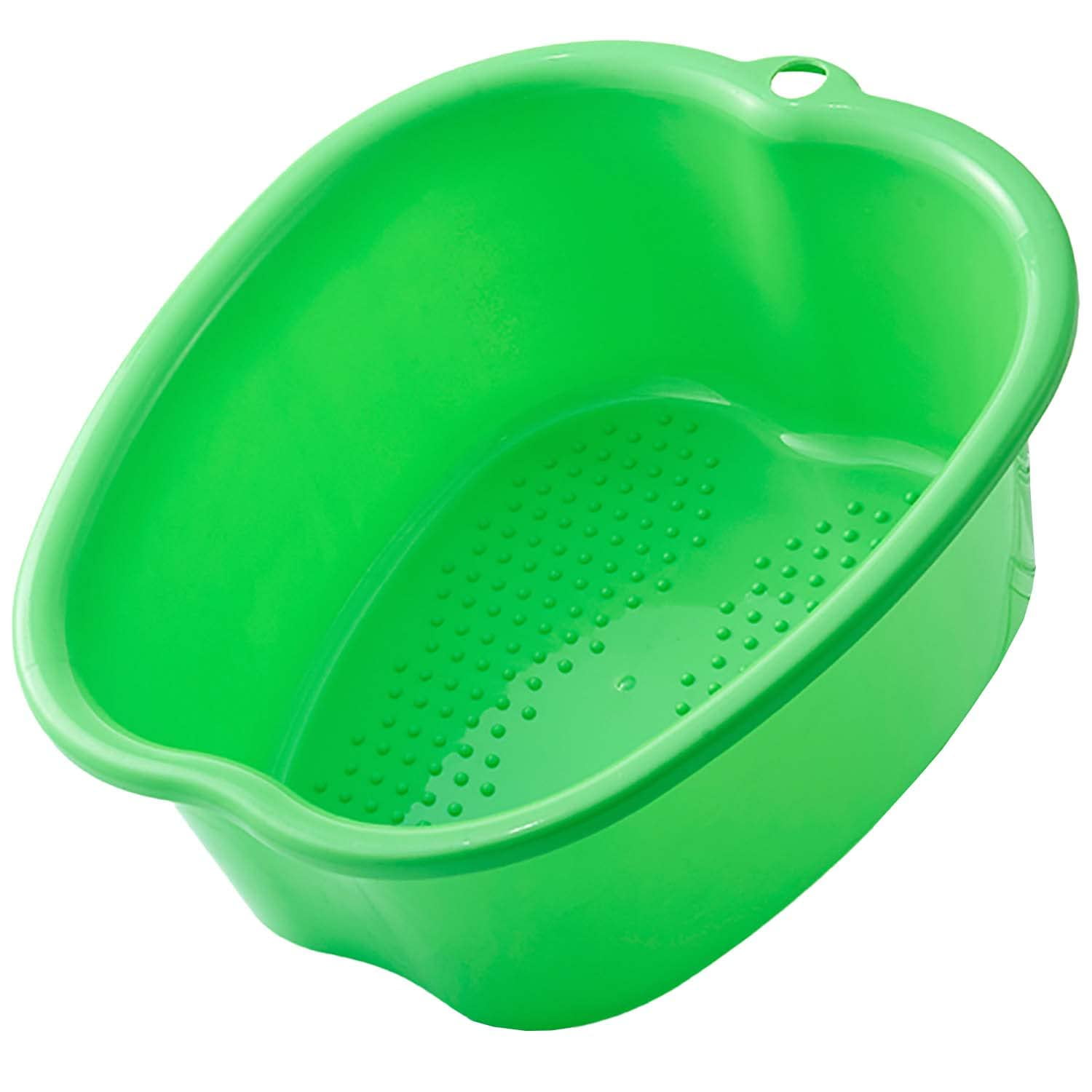Uralili Large Foot Soaking Bath Basin, Sturdy Durable Plastic Foot Bath