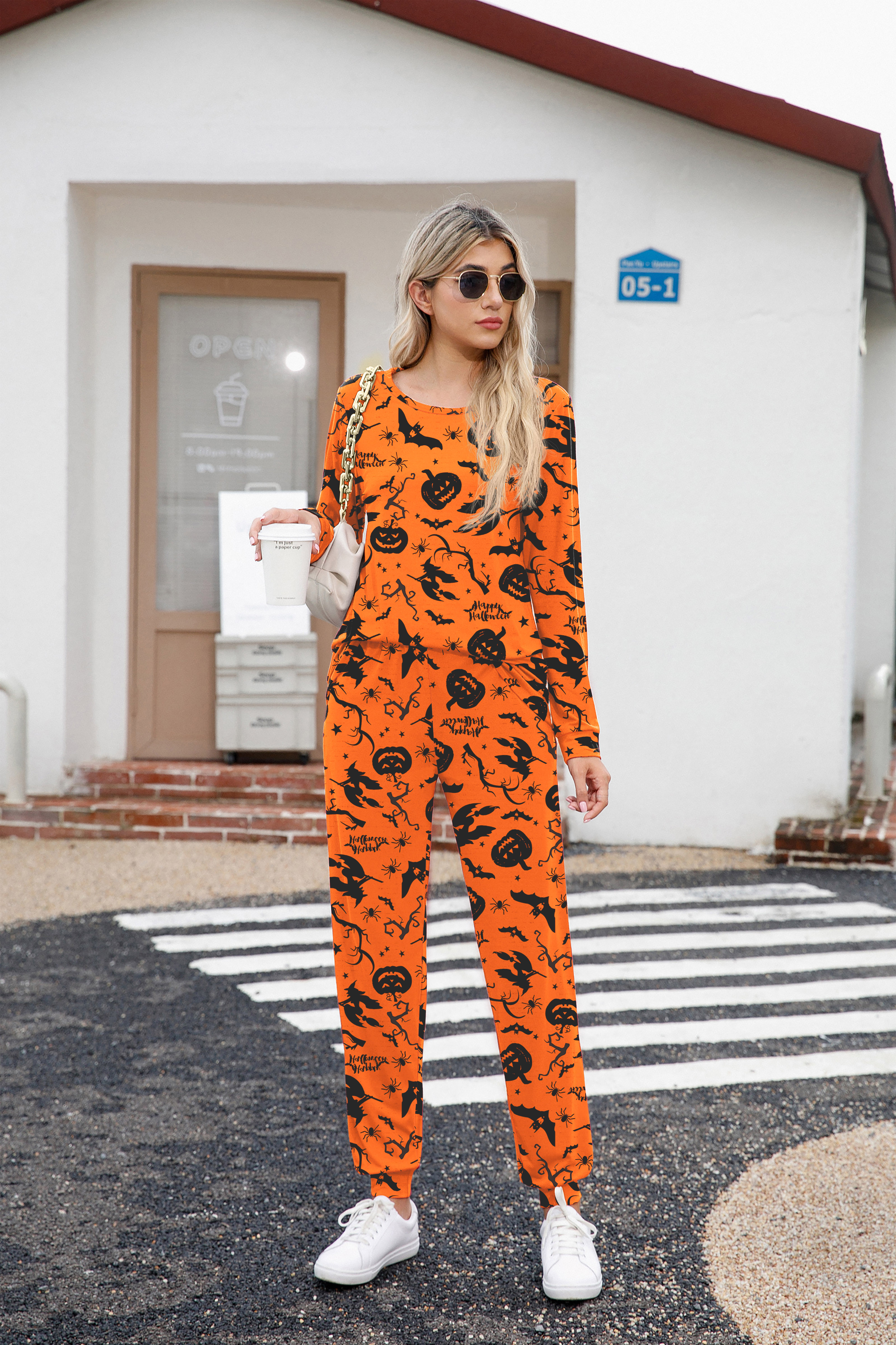 MINTREUS Women's Long Sleeve Pajama Set photo 5