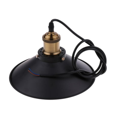 

Vintage Industrial Metal Lampshade Ceiling Pendant Light with Chain