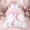 Monogrammed C, variant on Erosebridal Girls Pink Bow Twin Bedding, A Letter Duvet Cover Set, Princess Style Bedroom Decor, Pink Reversible 2 Pieces, 1 Duvet Cover and 1 Pillowcase (No Comforter)