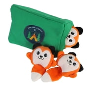 Pet Zone Camp Wag-a-Barka Hide and Seek Plush Squeaky Dog Toys