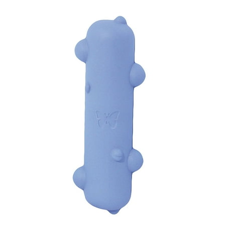 - Rubb N Roll Stem Pet Toy, 5-Inch, Blue, 100-Percent natural rubber By Simply Fido Ship from US