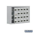 thumbnail image 1 of SalsburyIndustries 19148-20ASC Cell Phone Storage Locker With Front Access Panel - 4 Door High Unit, Aluminum, 1 of 1