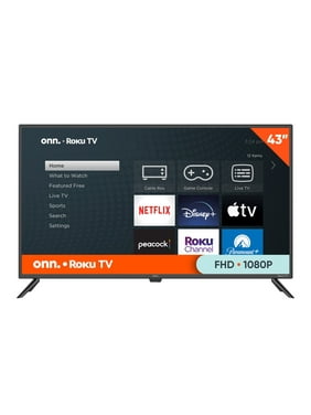 onn. 43 Class FHD (1080P) LED Roku Smart TV (100133209)