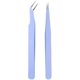 thumbnail image 1 of Tweezers Set - Precision Tweezers - Slant And Pointed Tweezers - Tweezers For Eyebrows - Stainless Steel Tweezer Kit-Purple, 1 of 4