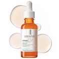 thumbnail image 1 of Sérum Facial de Vitamina C Puro al 12% con Ácido Hialurónico y Ácido Salicílico, Sérum Facial Hidratante que Potencia la Luminosidad y Reduce las Arrugas, 2 Fórmulas para Piel Normal o Grasa, 1 of 1