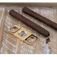 thumbnail image 4 of Precision Made Guillotine Cigar Cutter w/ Etched Body - 62 Ring Gauge - Gold, 4 of 5