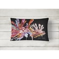 thumbnail image 2 of Lionfish Canvas Fabric Decorative Pillow, 2 of 3