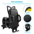 thumbnail image 4 of Bike Phone Mount, Fintie 360° Rotation Universal Bicycle Motorcycle Handlebar Holder Anti-Shake Silicone Bands Cycling Compatible/w iPhone 11 Pro Max/X/XR/XS MAX/8/7 Plus, Samsung Galaxy S10/S10e/S9, 4 of 7