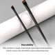 thumbnail image 4 of Qarigey Delineador de ojos Mango Exquisito Tinte Cara Shaping Cejas Cepillos Sombra de ojos Hacer Herramientas de pestañas Cepillo de Pinceles de maquillaje y herramientas Piso pequeño, 4 of 6