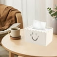 thumbnail image 6 of Zmeidao Tissue Box Cover, Rectangular Tissue Box Holder for Bathroom Bedroom Dresser Living Room Office Dorm, 6 of 6