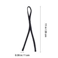 thumbnail image 2 of TEHAUX Eyeglasses Rope for Men Black Cloth 28X1X0.1Cm Adjustable Non-slip for Daily Use 2Pcs, 2 of 8
