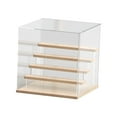 thumbnail image 2 of pitrice Acrylic Figure Display Case Mini Action Storage Figure Case for Home Bedroom 5 Tier 32x32x32.5cm, 2 of 6