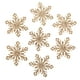 thumbnail image 5 of 30 piezas de copos de nieve, parches de horquilla para el cabello, accesorios de ropa DIY, 5 of 7
