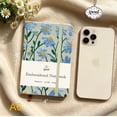 thumbnail image 2 of ipoul Pocket Notebook, Small Sketchbook, A6 Journal, 4x6, Daisy Gifts for Women, Hardcover, Lay Flat, Blue, 2 of 9