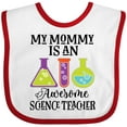 thumbnail image 3 of Inktastic Science Teacher Mommy Boys or Girls Baby Bib, 3 of 4