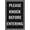 Warning Sign 1, variant on Warning Sign Vintage Tin Sign Kitchen Staff Only 8"x12", Vintage Decor for Home Bar Room Diner Garage Kitchen, Indoor Outdoor Use for Home Business Kitchen Facility