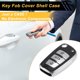 thumbnail image 3 of Funda de llave de coche TPU tono plateado única para Audi A1, Audi A3, Audi A4, funda de control remoto de 3 botones, 3 of 6