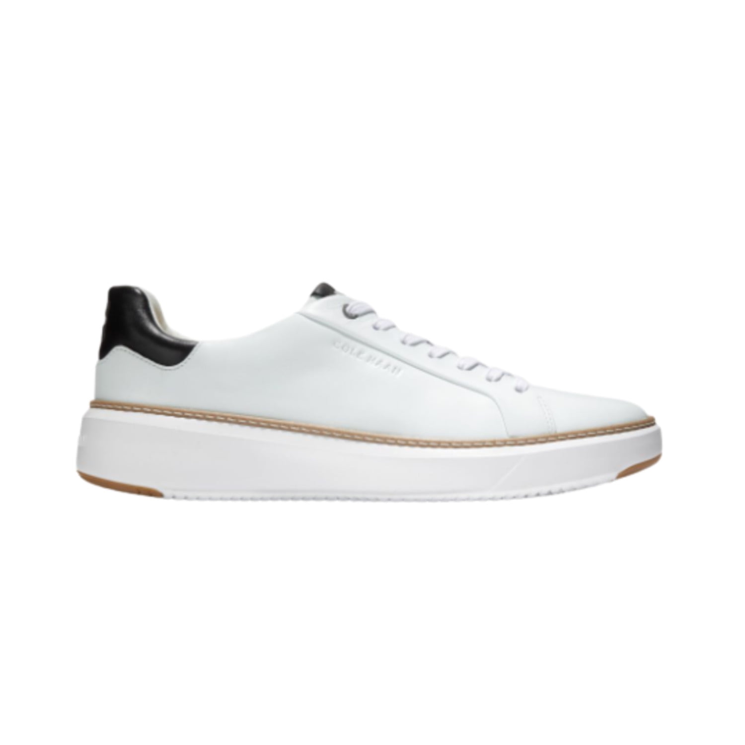 Bally Men's Parrel Ribbon White Leather Low-Top Player