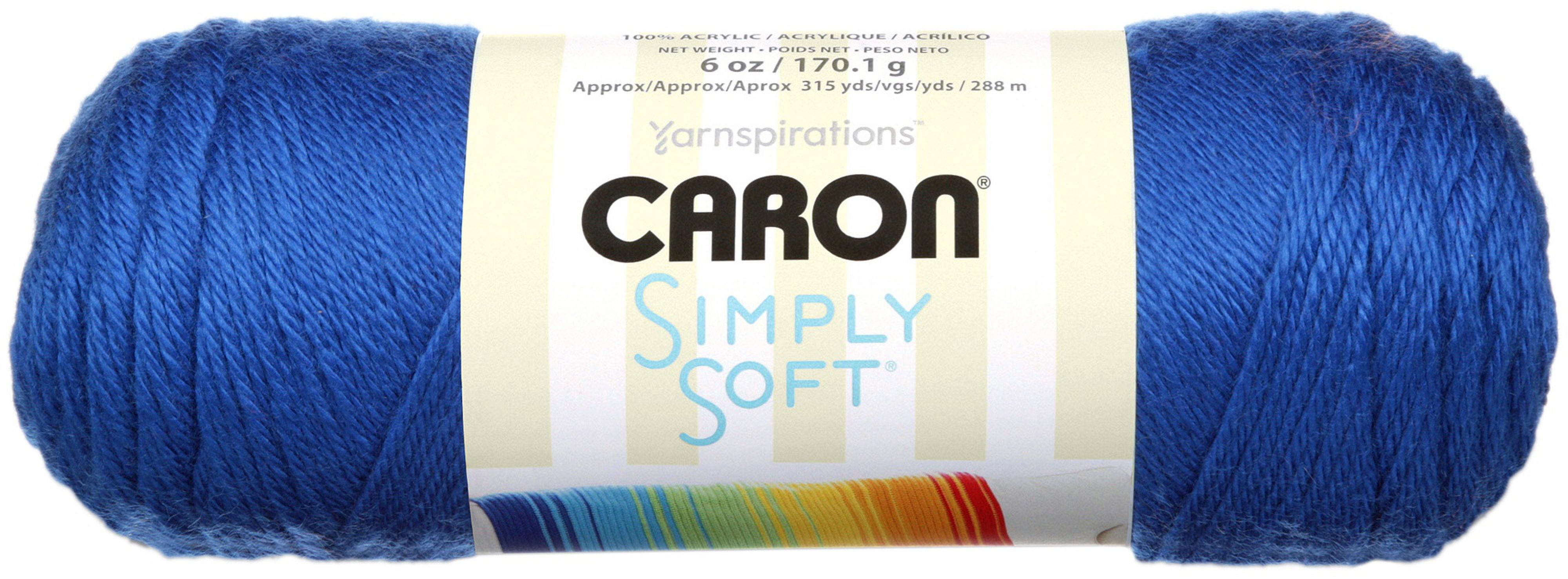 Caron® Fil Simply Soft®, Acrylique #4 Moyen, 6oz/170g, 315 Yards