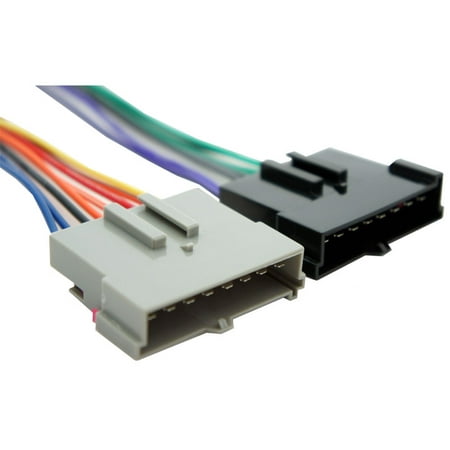 Ford Radio Adapter - Fits Ford Escort 1986-1996 Factory Stereo to Aftermarket Radio Harness Adapter