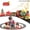 14 Pieces, variant on Electric Train Set for Boys, Christmas Train for Around The Tree,Carriage&Train Track, Battery Operated Train Toys for Toddlers Kids 4-7