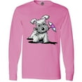 thumbnail image 3 of Inktastic Schnauzer with Heart Long Sleeve T-Shirt, 3 of 5