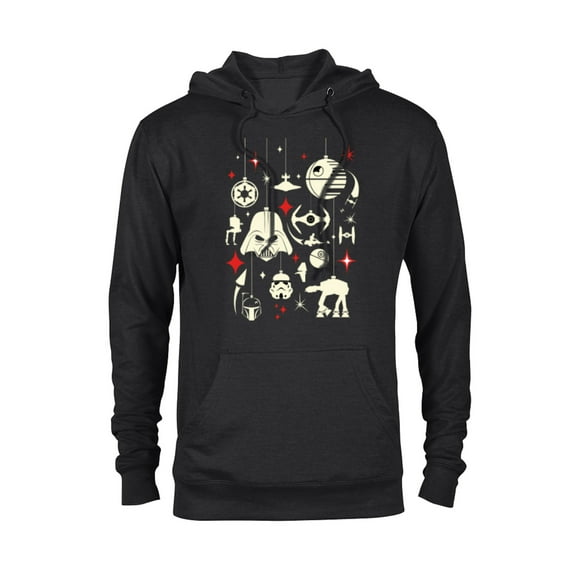 Star Wars Galactic Empire Ornaments Holiday - Pullover Hoodie for Adults -Customized-Black
